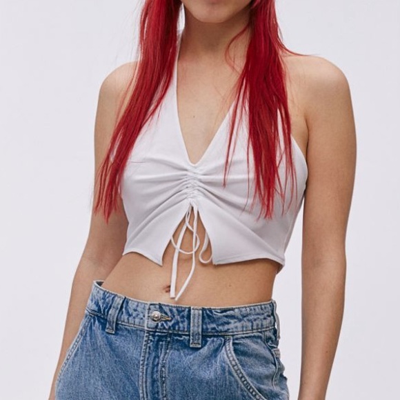 Halter White Top - Picture 2 of 6